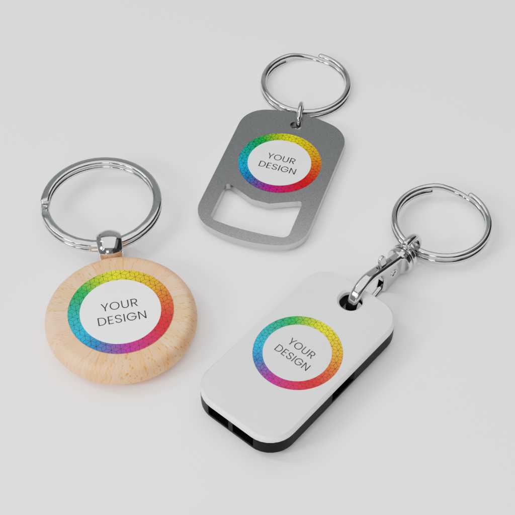 Personalised Keyrings – UK Made, Eco-Friendly, No Minimum – Moprinto
