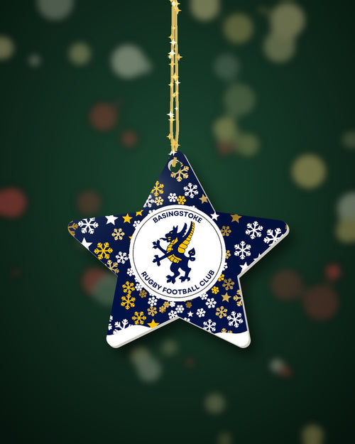 Basingstoke RFC Christmas Star Snowfall