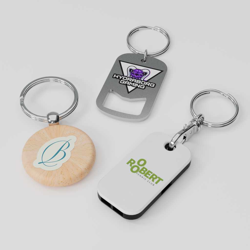 Custom Wooden Keyring