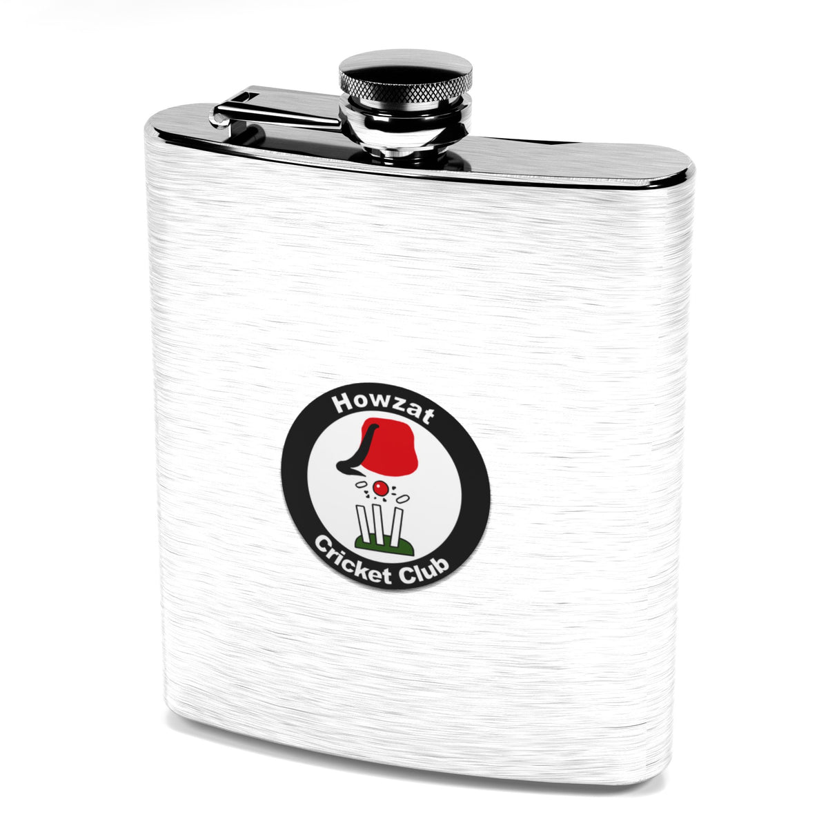 Howzat CC 7oz Hip Flask