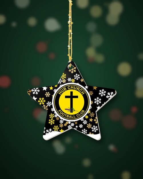 Hub Church FC Christmas Star Snowfall