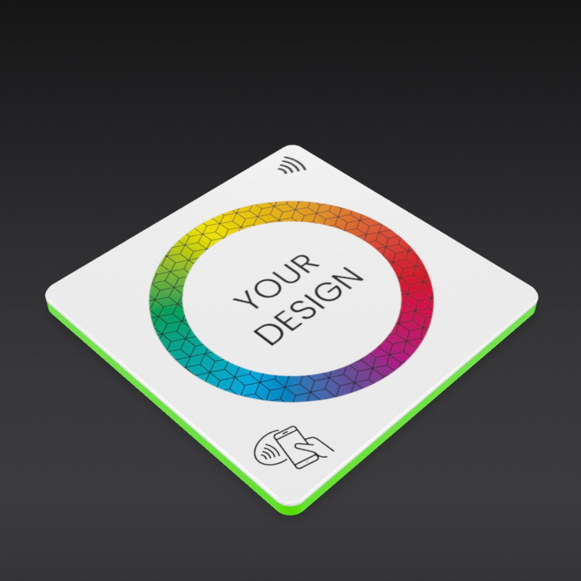 Custom NFC Smart Coaster – Interactive Branded Marketing