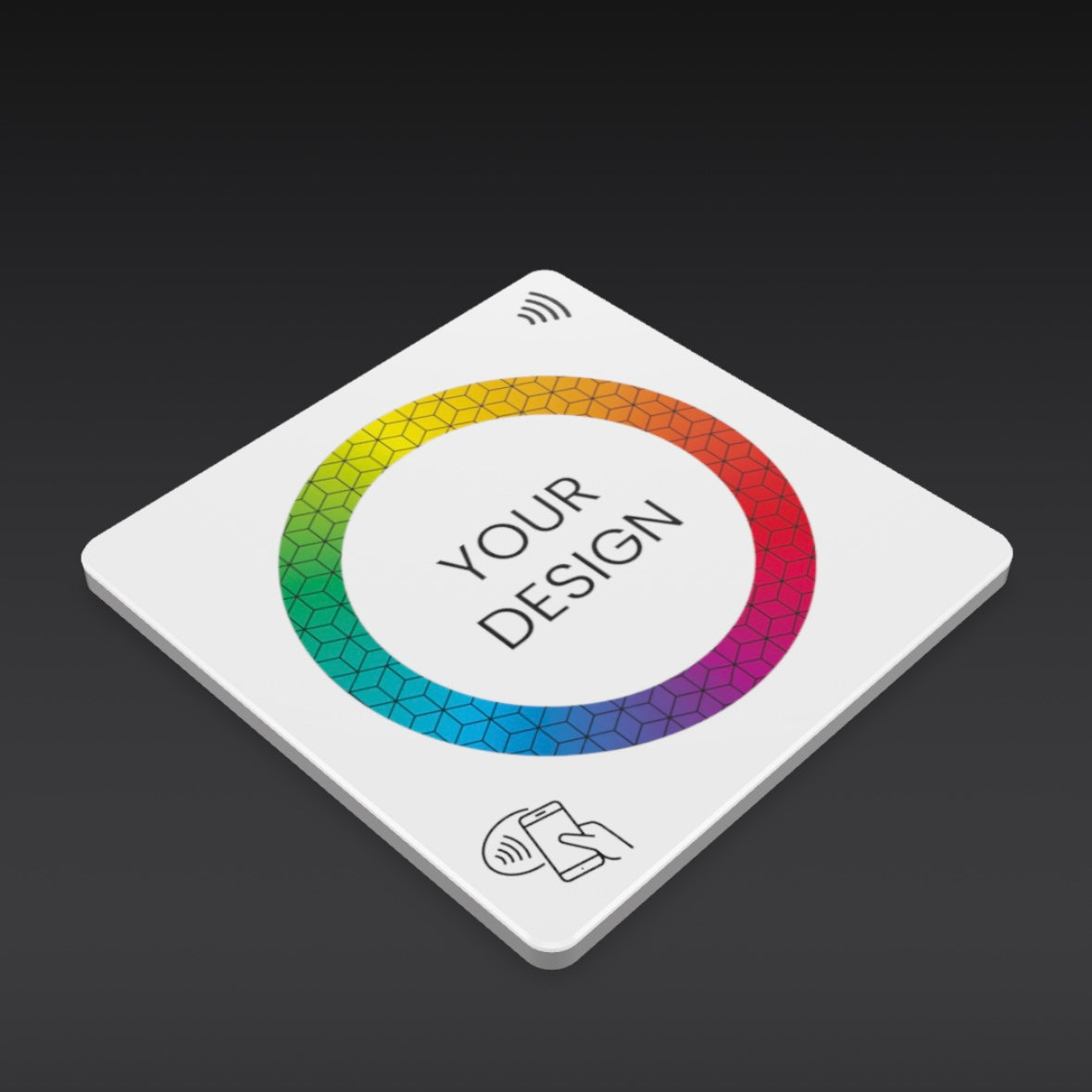 Custom NFC Smart Coaster – Interactive Branded Marketing