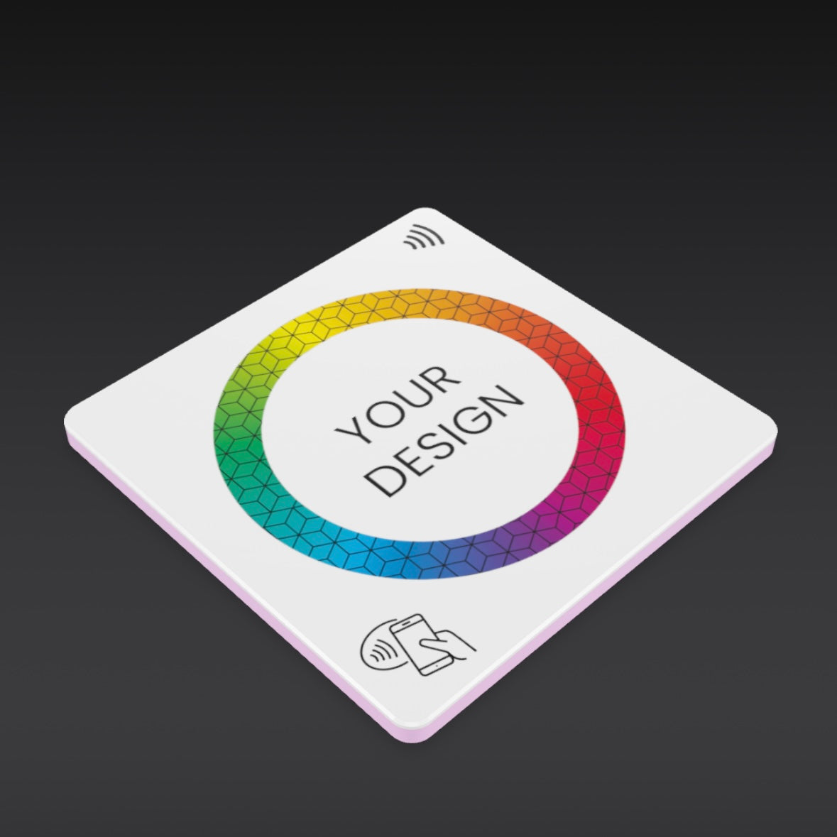 Custom NFC Smart Coaster – Interactive Branded Marketing