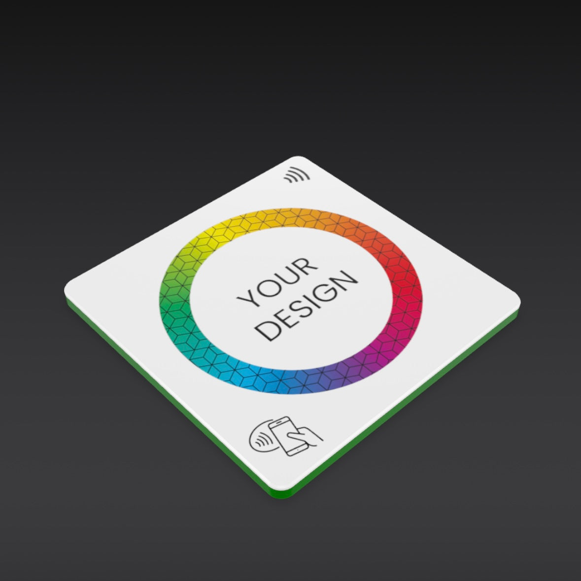 Custom NFC Smart Coaster – Interactive Branded Marketing