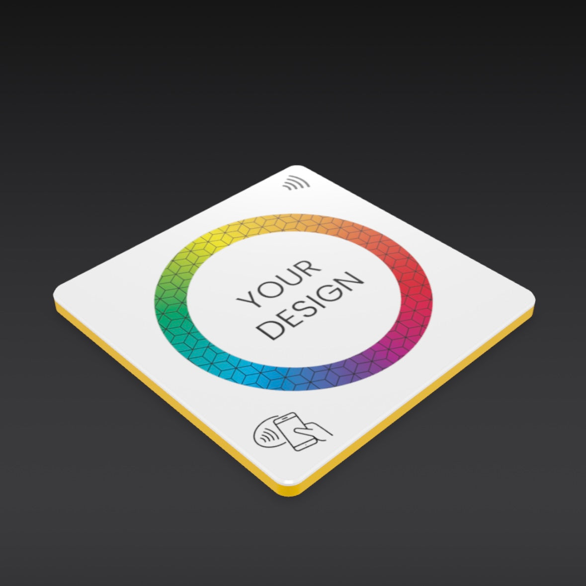 Custom NFC Smart Coaster – Interactive Branded Marketing