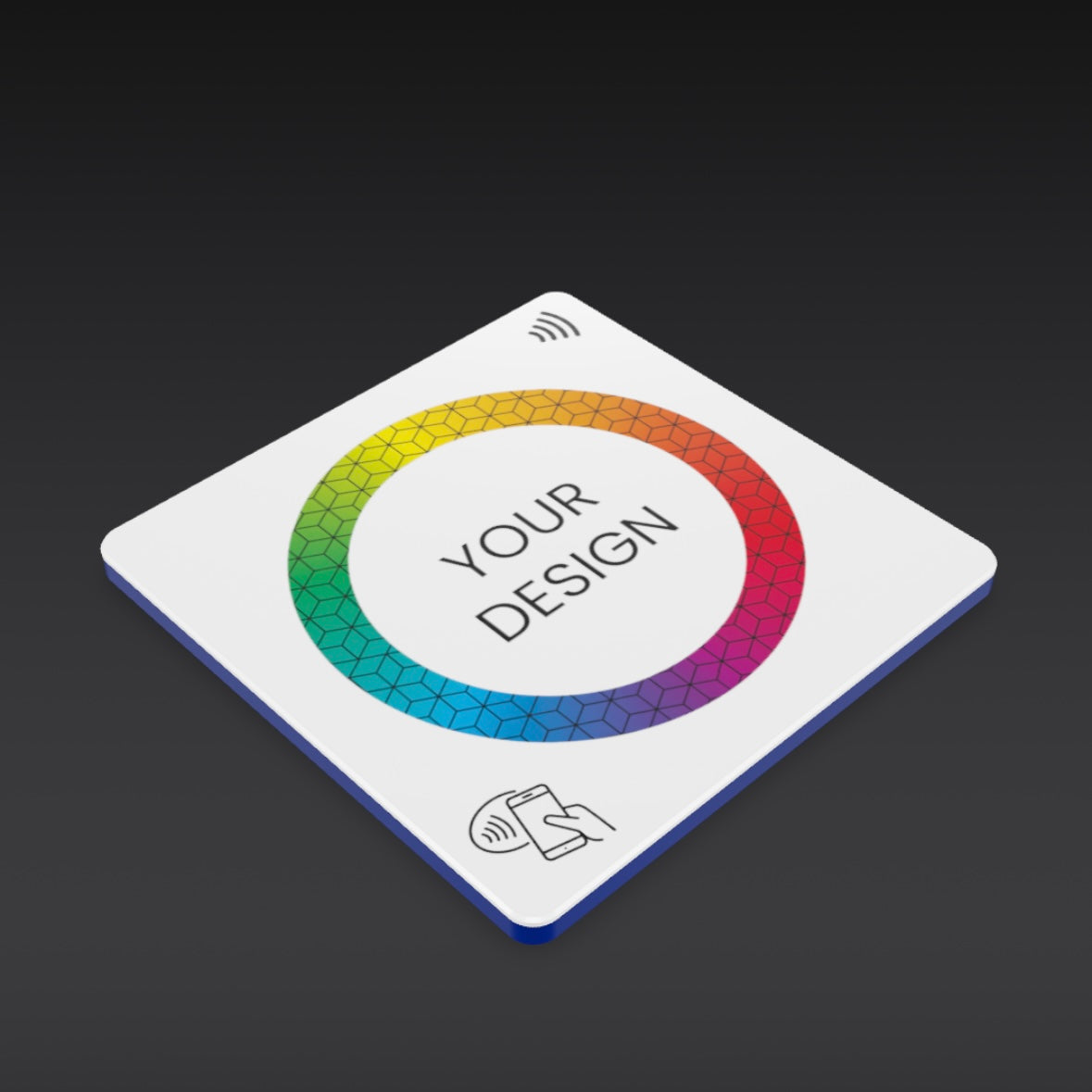 Custom NFC Smart Coaster – Interactive Branded Marketing