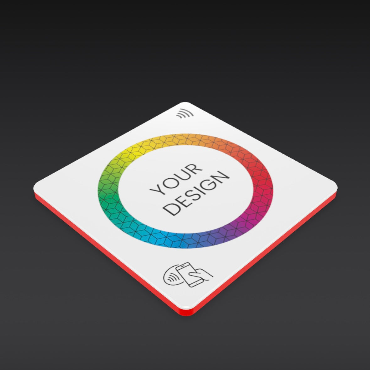 Custom NFC Smart Coaster – Interactive Branded Marketing