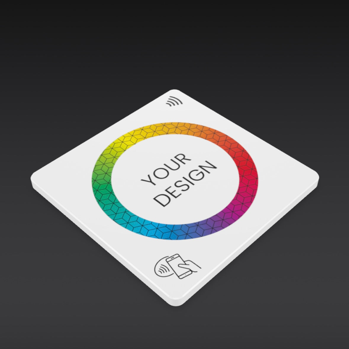 Custom NFC Smart Coaster – Interactive Branded Marketing