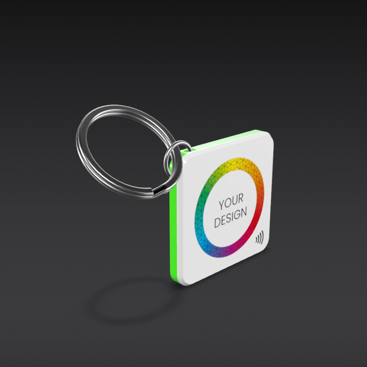 Smart NFC Square Keyring
