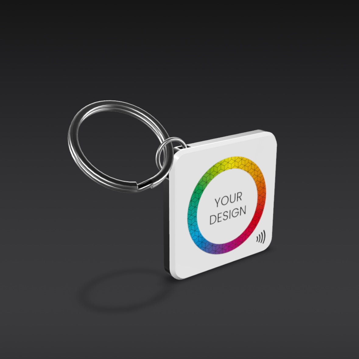 Smart NFC Square Keyring