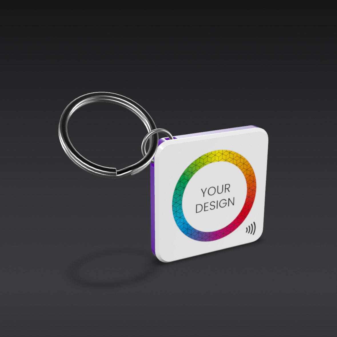 Smart NFC Square Keyring