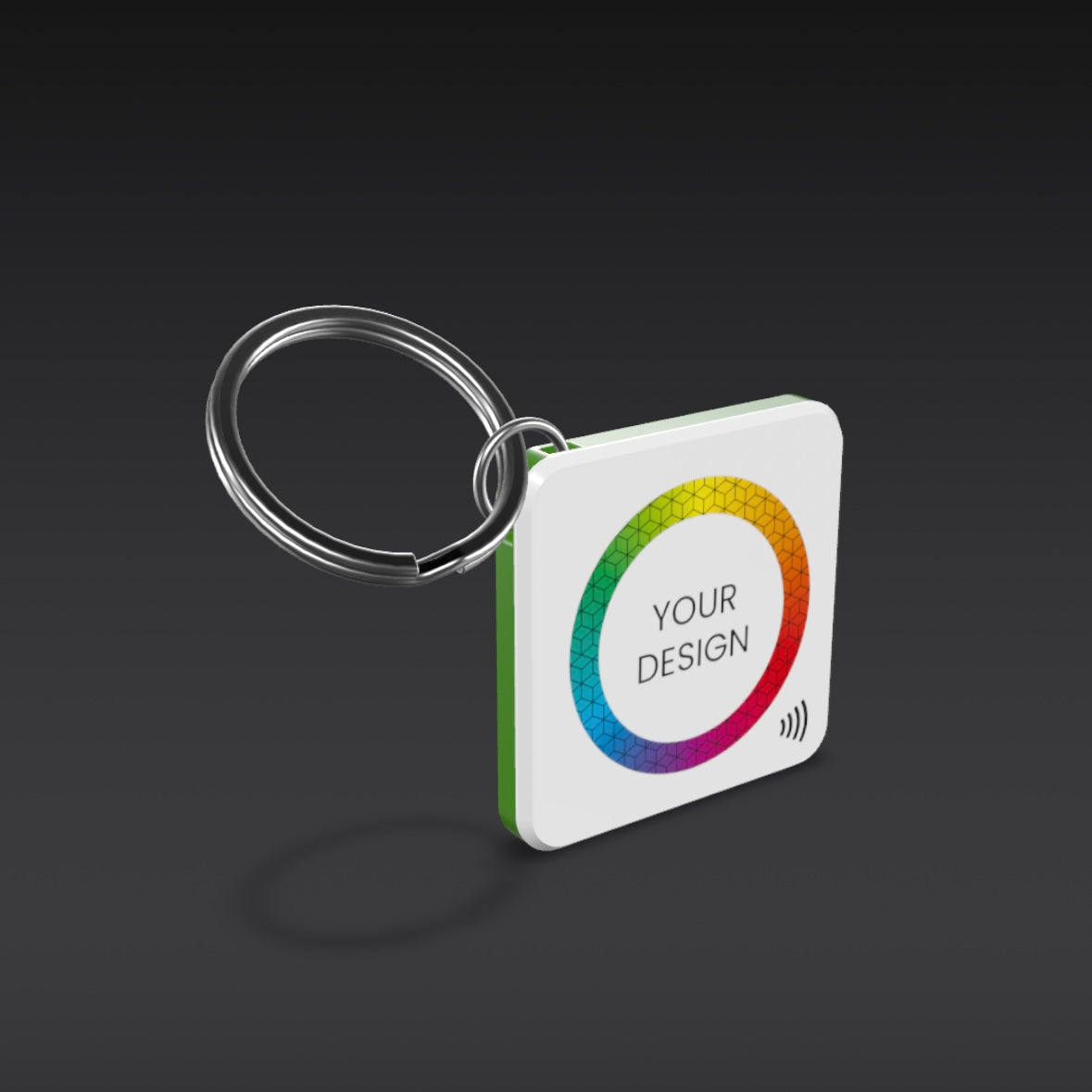 Smart NFC Square Keyring