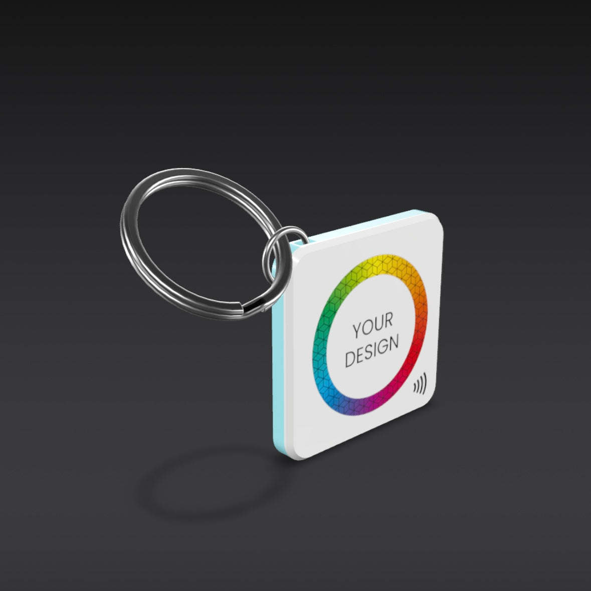 Smart NFC Square Keyring