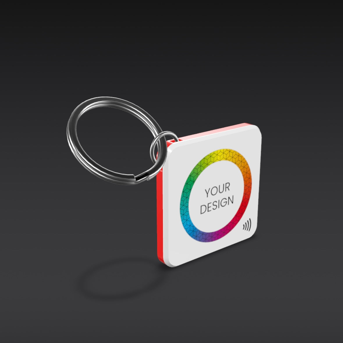 Smart NFC Square Keyring