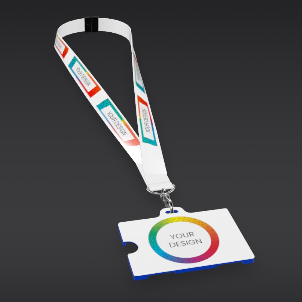Custom Lanyard and ID Holder – Branded Office Accessory