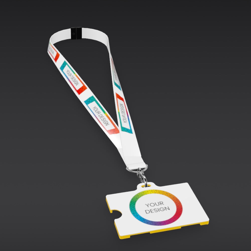 Custom Lanyard and ID Holder – Branded Office Accessory