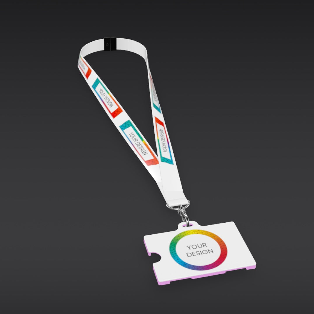 Custom Lanyard and ID Holder – Branded Office Accessory