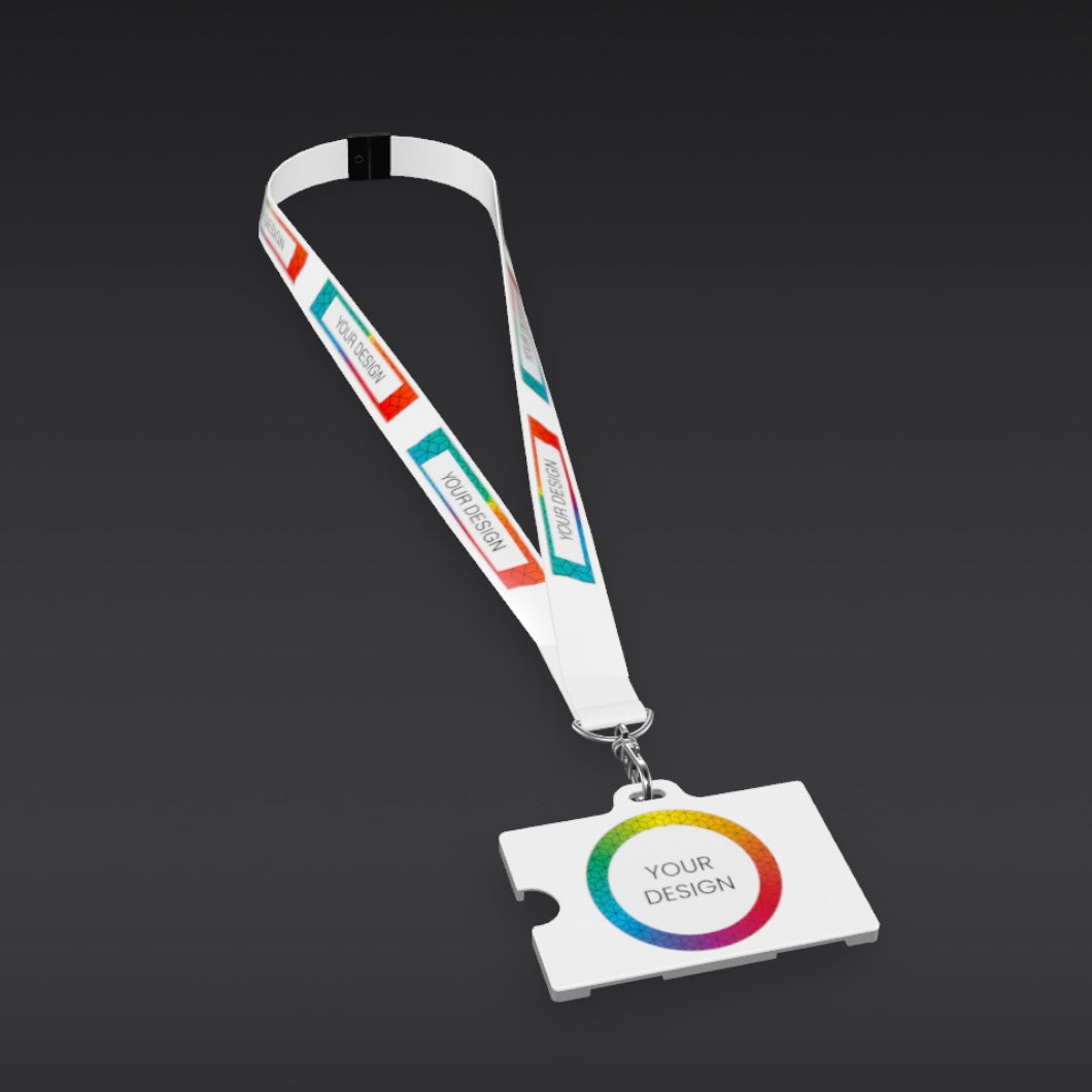 Custom Lanyard and ID Holder – Branded Office Accessory
