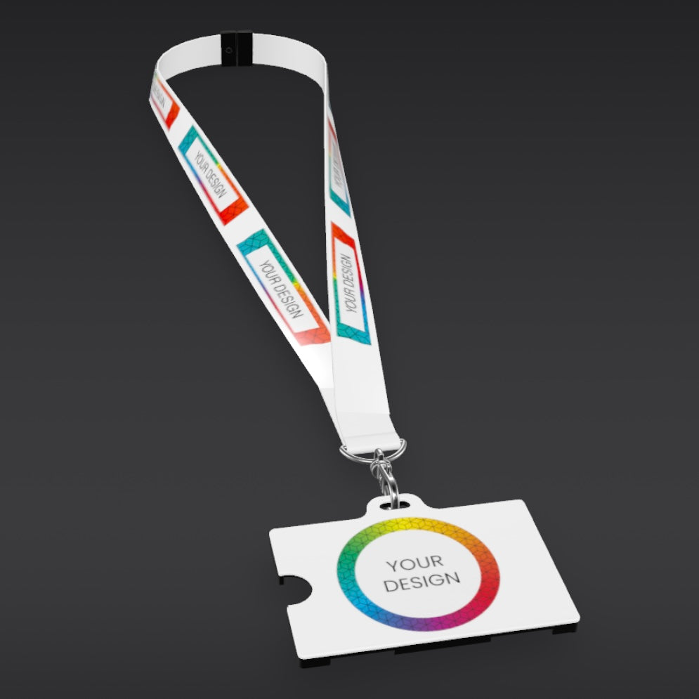 Custom Lanyard and ID Holder – Branded Office Accessory