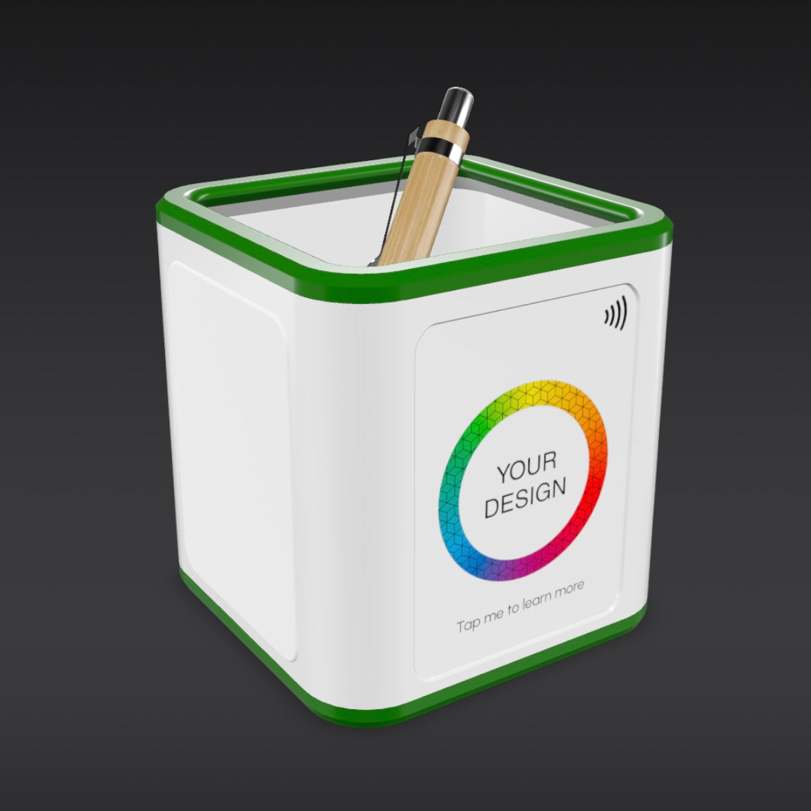 Custom NFC Pen Pot – Smart Branded Desk Organizer