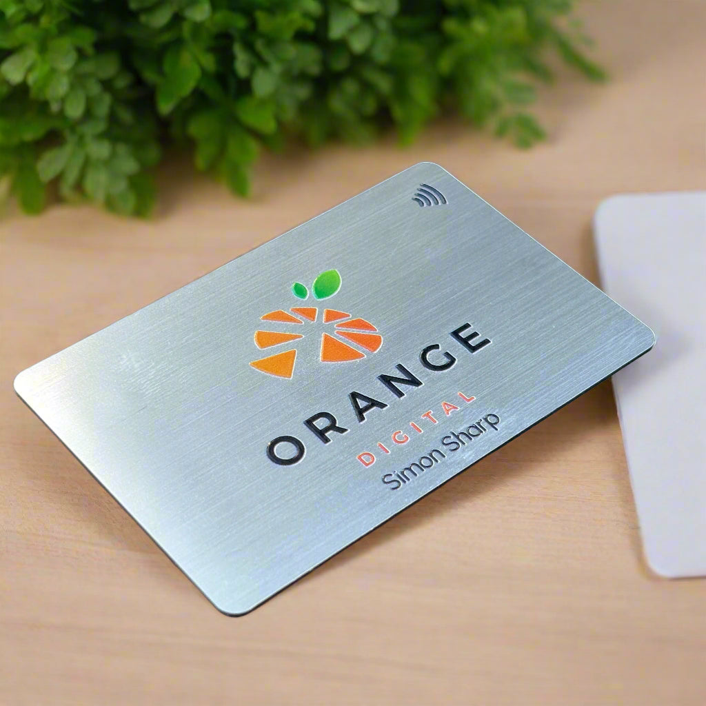 Smart NFC Metal Business Card – Modern Digital Networking