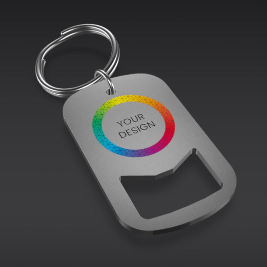 Custom Metal Beer Opener Keyring – Branded Bottle Tool