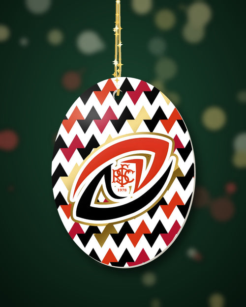Sleaford RFC Christmas Oval Harlequin