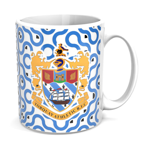 Torquay Athletic RFC Pattern Mug