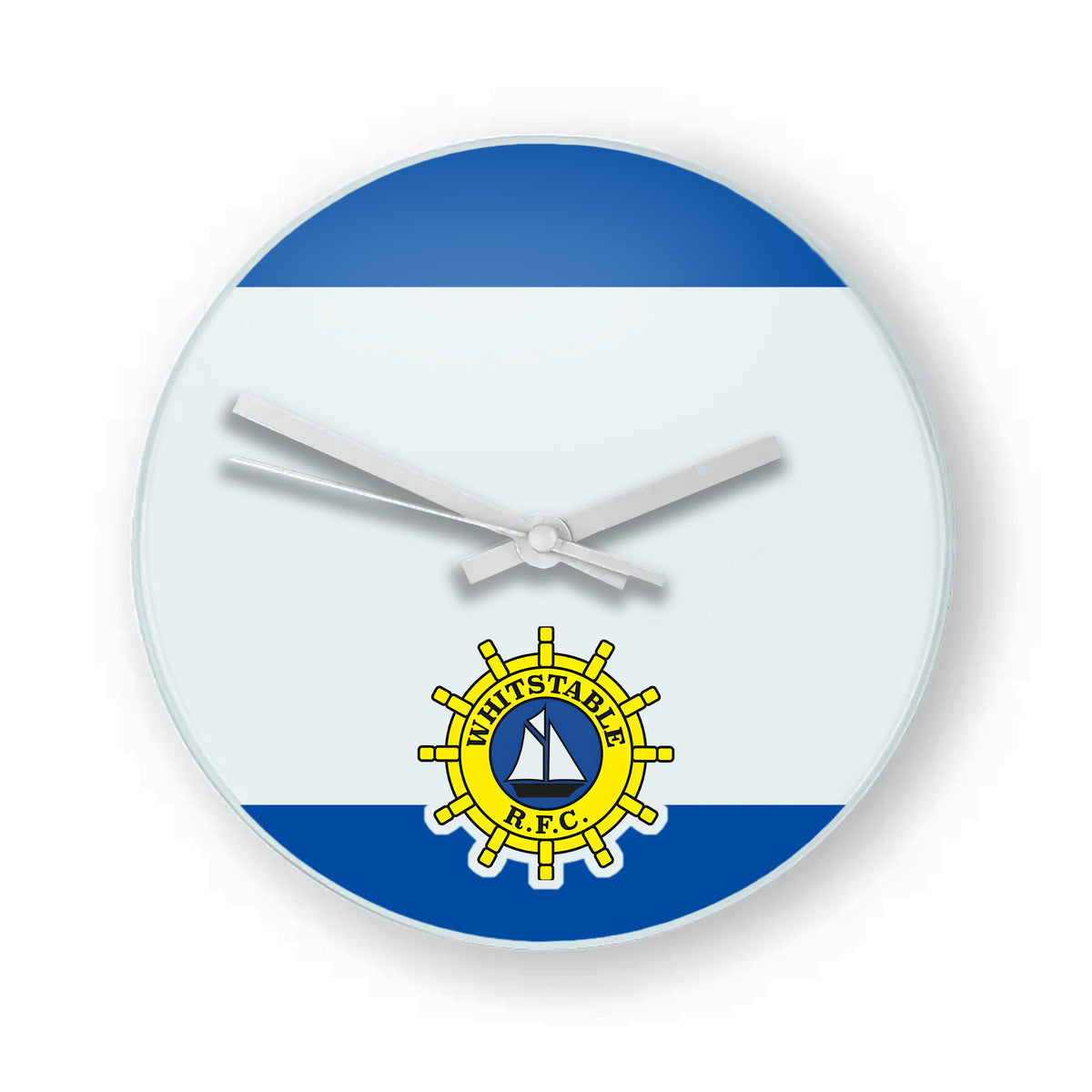 Whitstable RFC Glass Clock