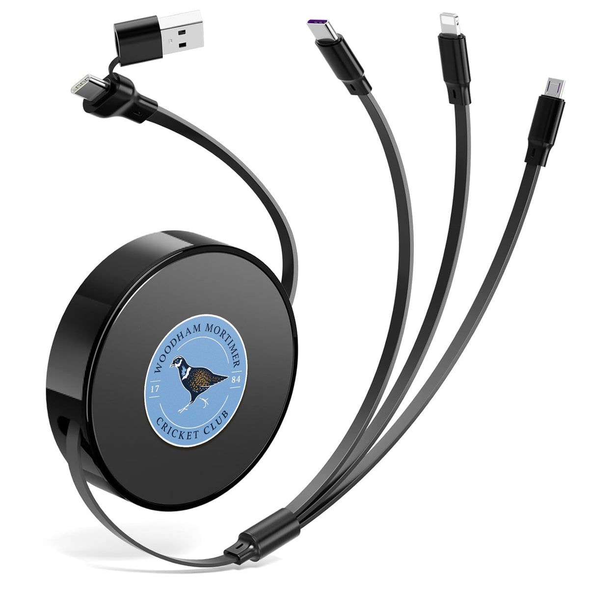Woodham Mortimer CC 66W 6 in 1 Fast Charging Cable