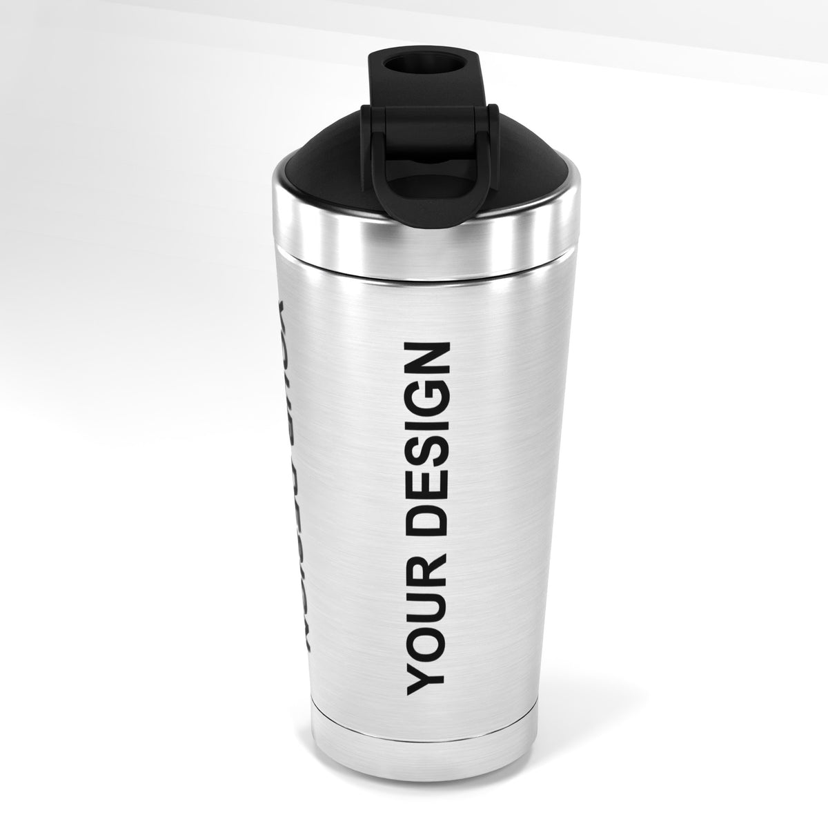 Custom 500ml Protein Shaker - back