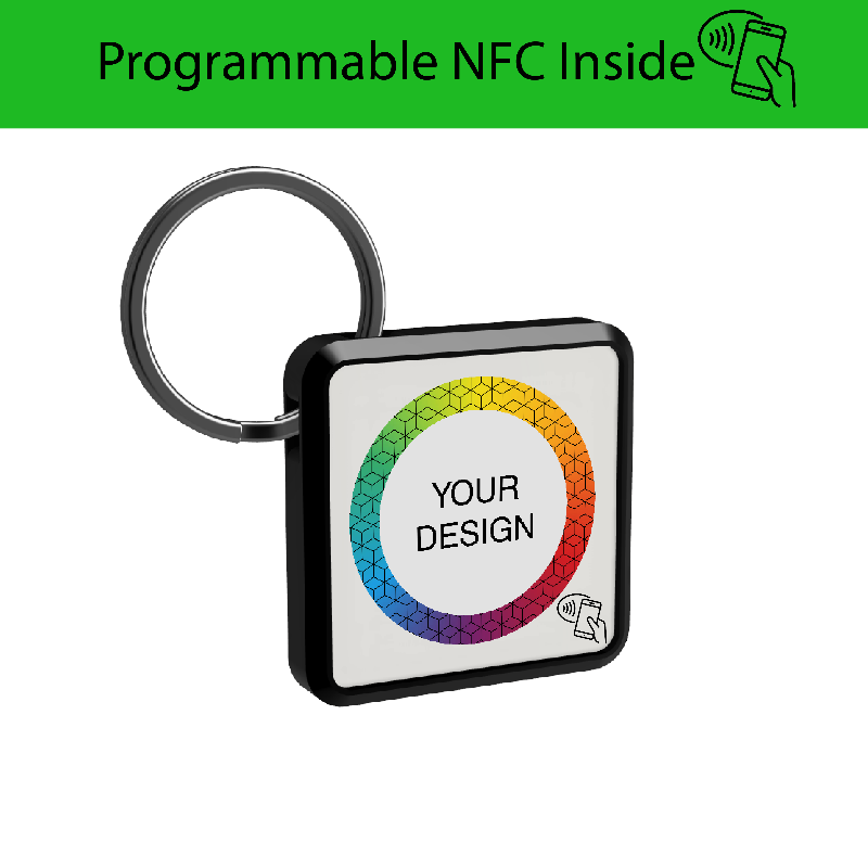 Smart NFC Square Keyring