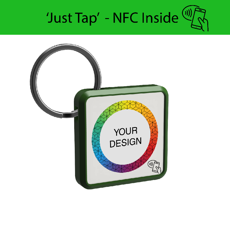 Smart NFC Square Keyring