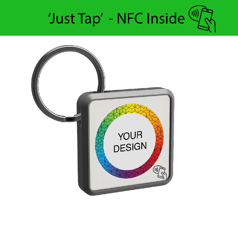 Smart NFC Square Keyring