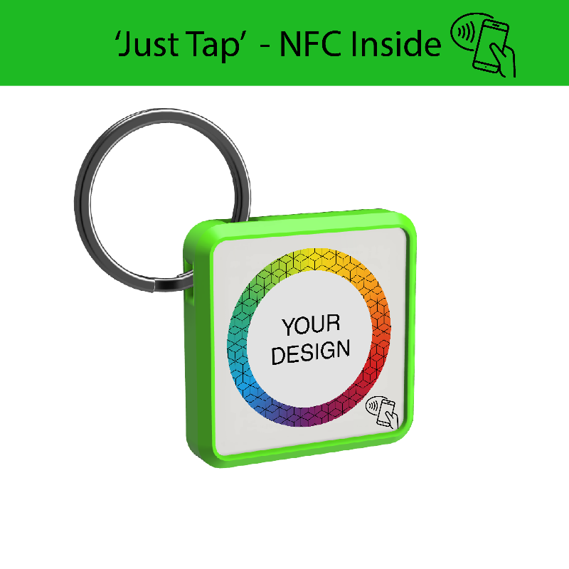 Smart NFC Square Keyring