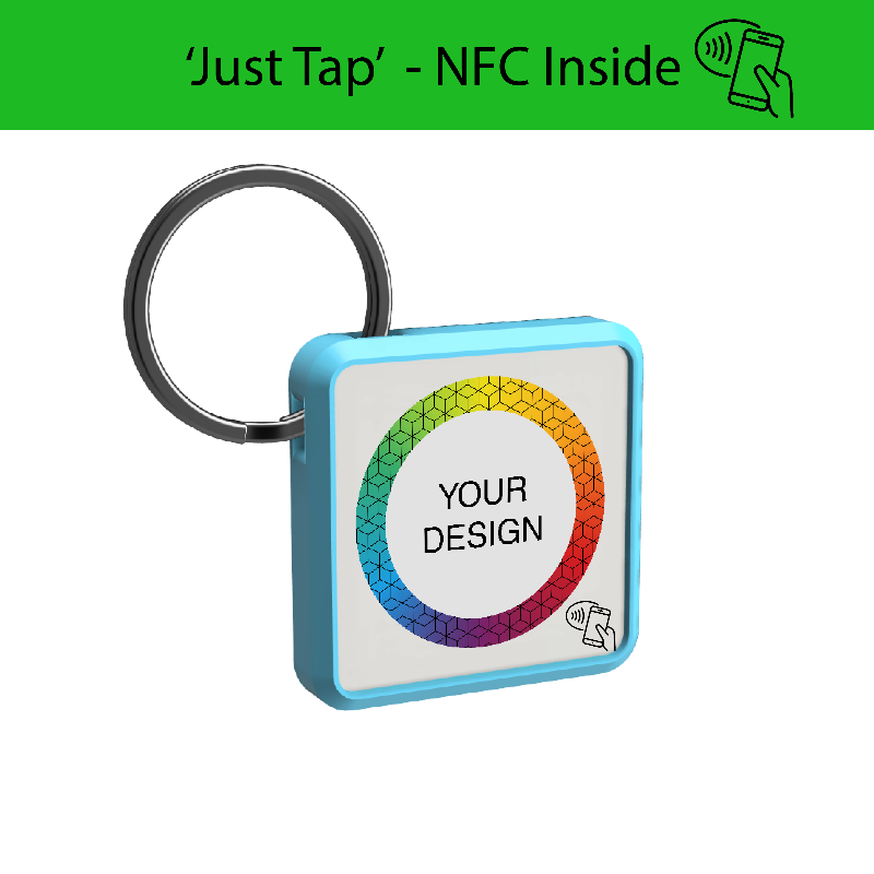 Smart NFC Square Keyring