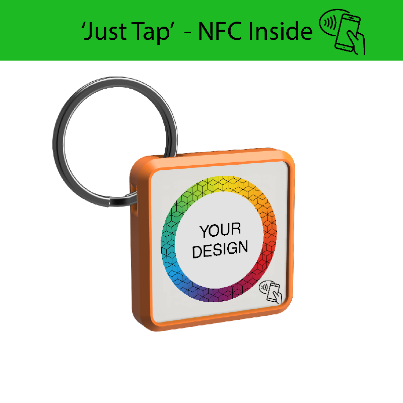 Smart NFC Square Keyring