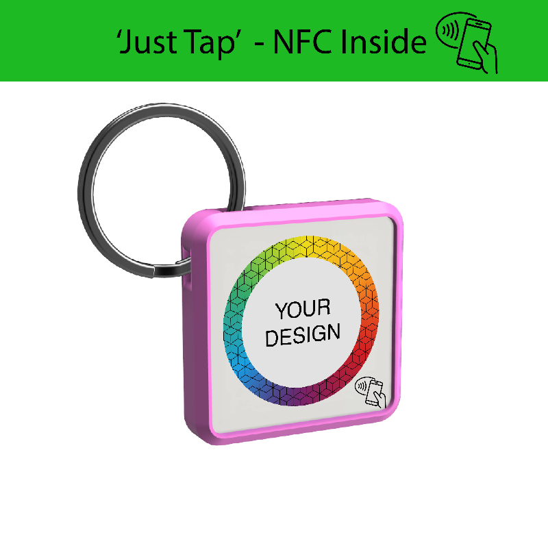 Smart NFC Square Keyring