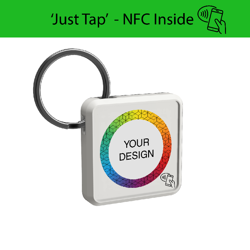 Smart NFC Square Keyring