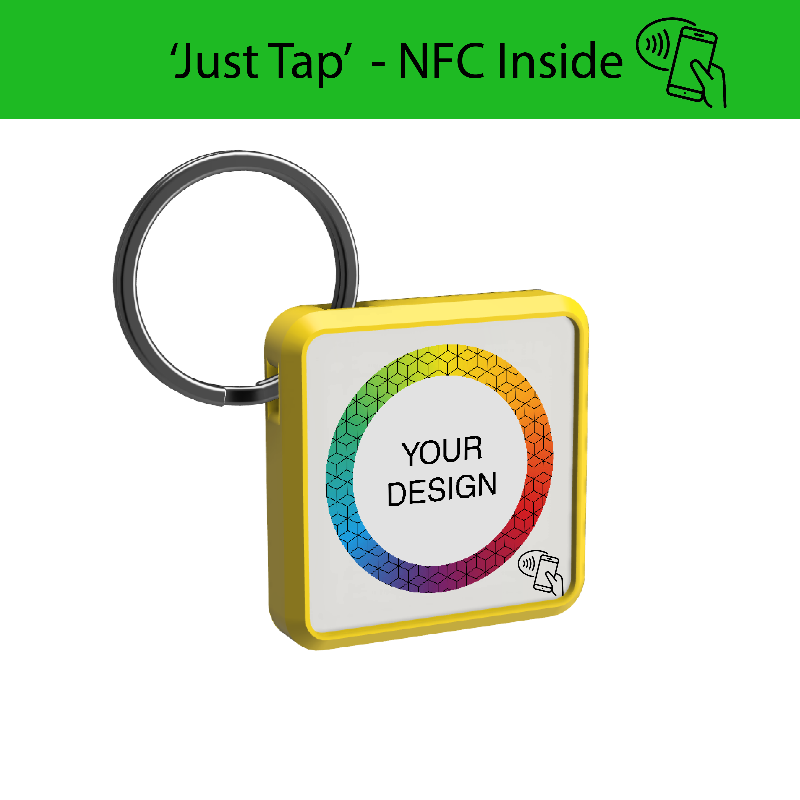 Smart NFC Square Keyring