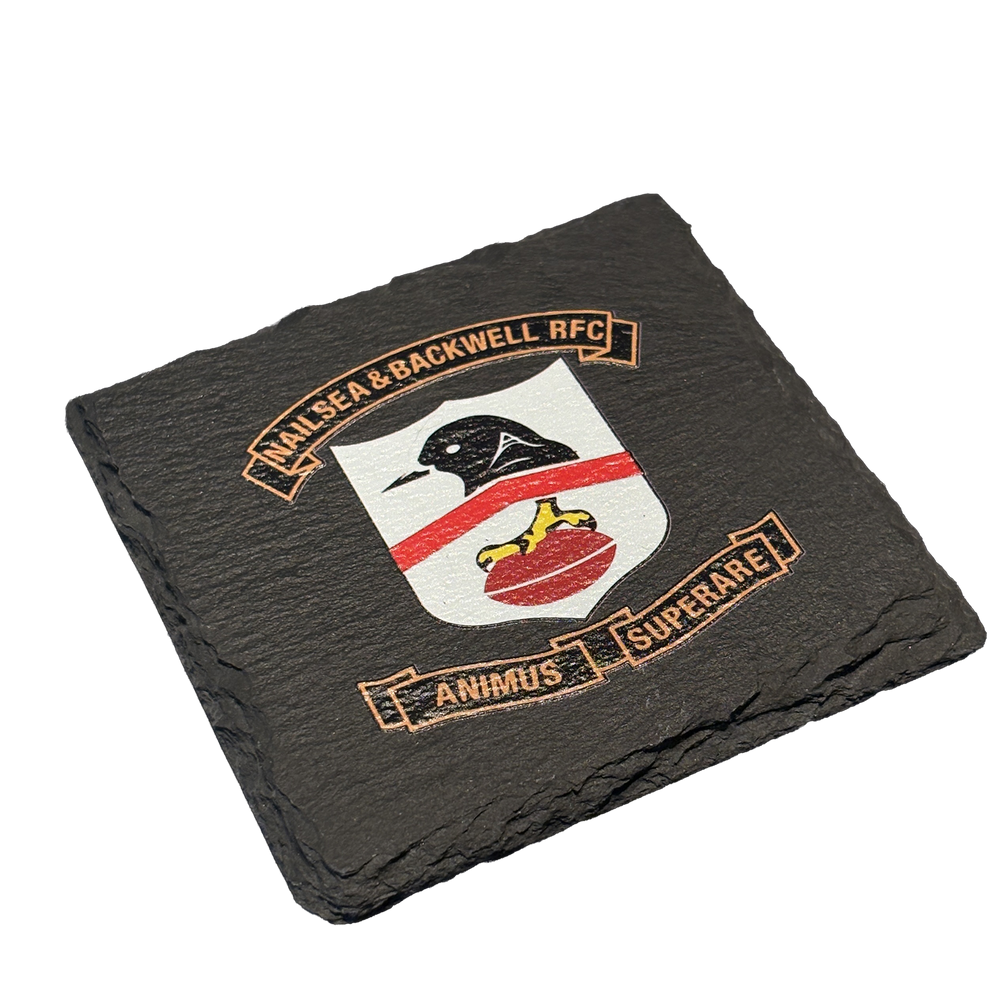 Nailsea & Backwell RFC Slate Coaster