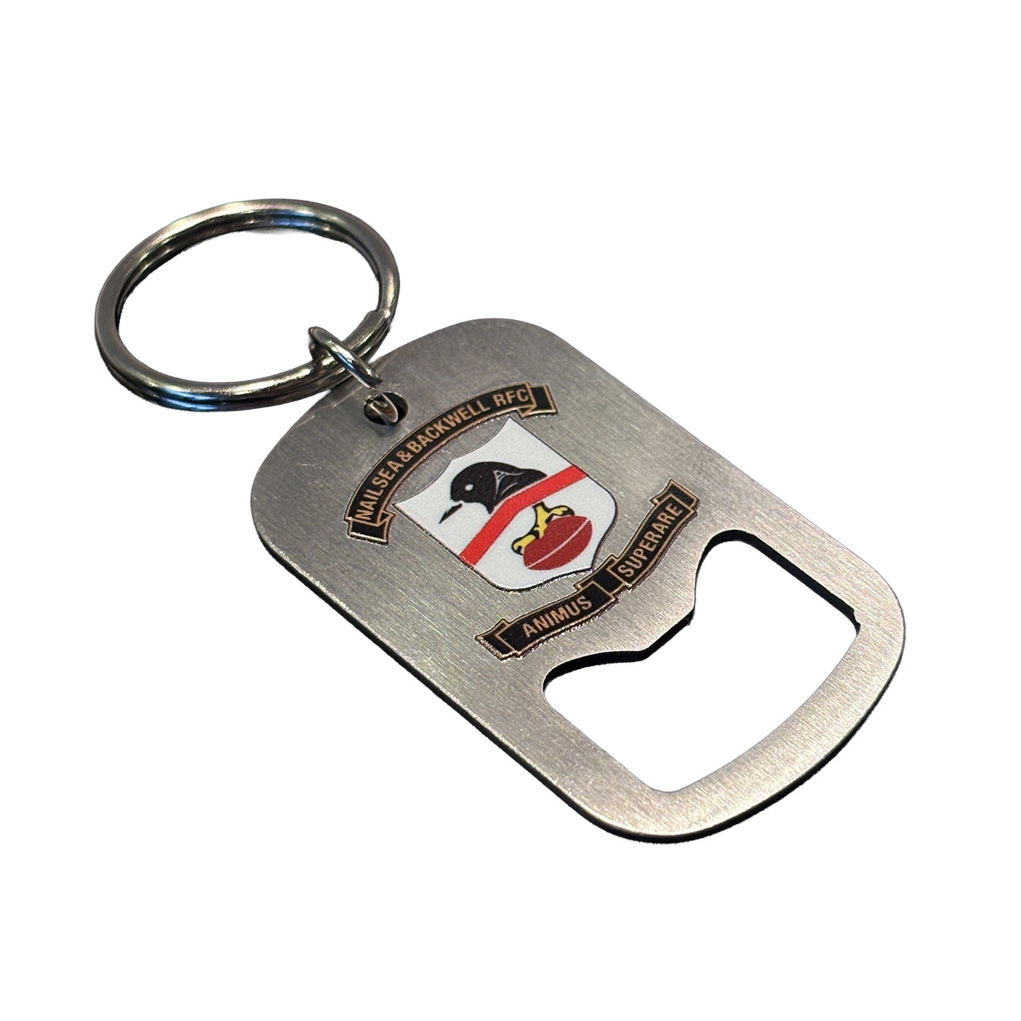 Metal Beer Opener Keyring