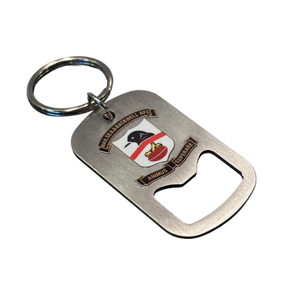Metal Beer Opener Keyring