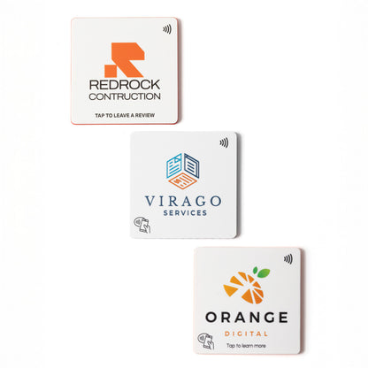 Custom Smart NFC Square Coaster