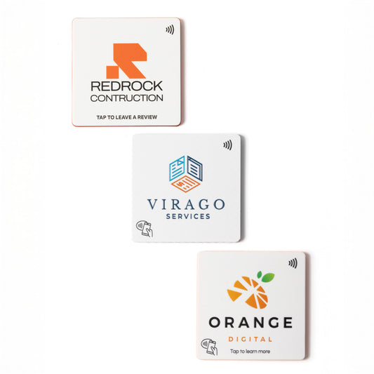 Custom Smart NFC Square Coaster
