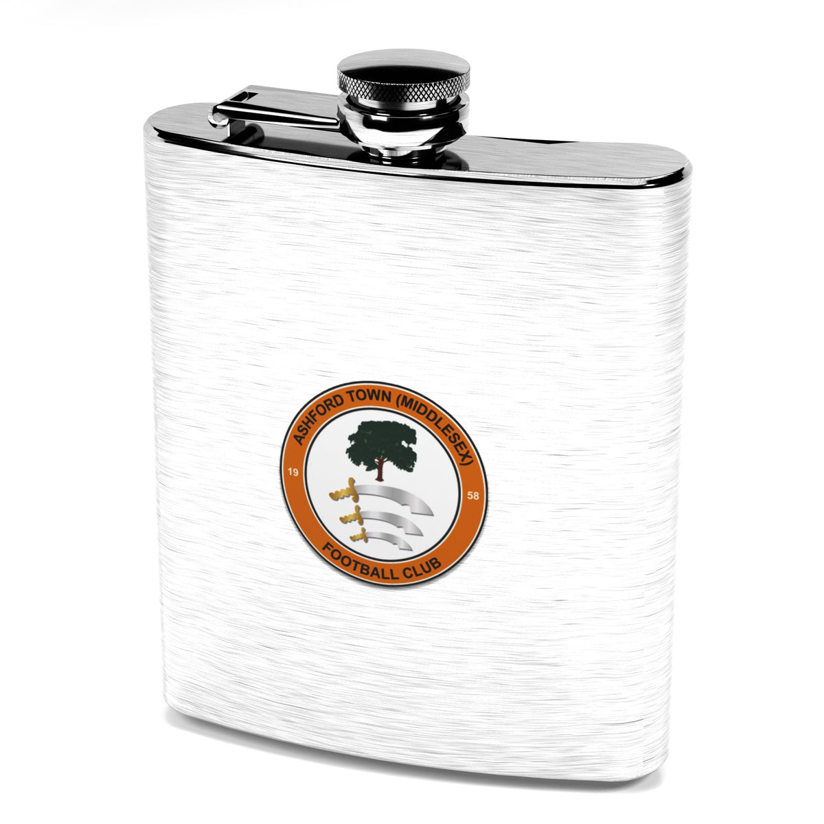 Ashford Town FC 7oz Hip Flask