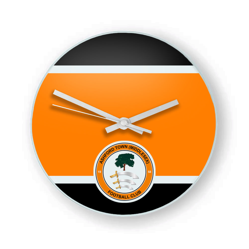 Ashford Town FC Glass Clock