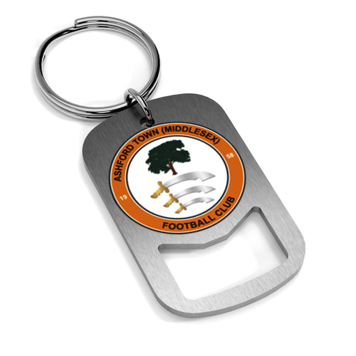 Ashford Town FC Metal Beer Opener Keyring