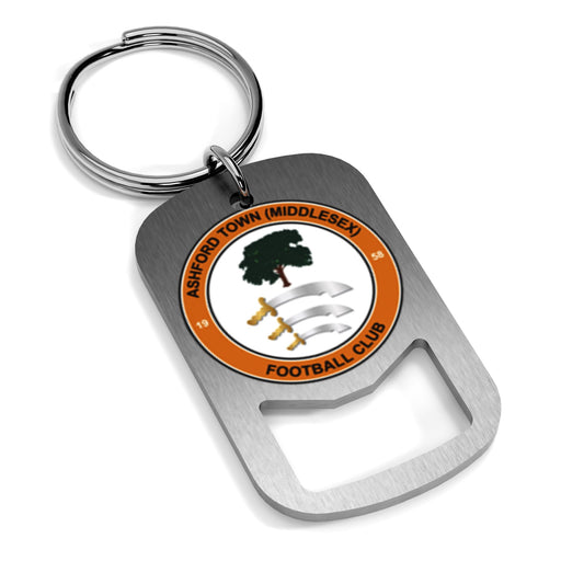 Ashford Town FC Metal Beer Opener Keyring